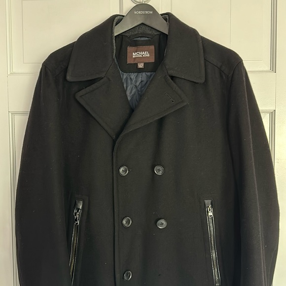 Michael Kors Wool Jacket XL Black - Picture 3 of 9